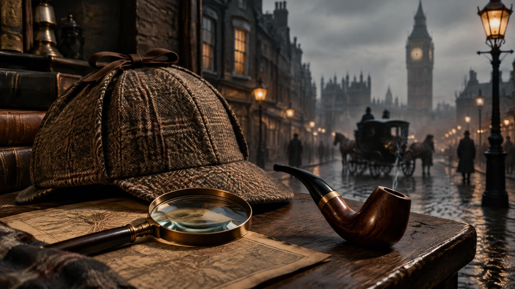sherlock holmes style hat