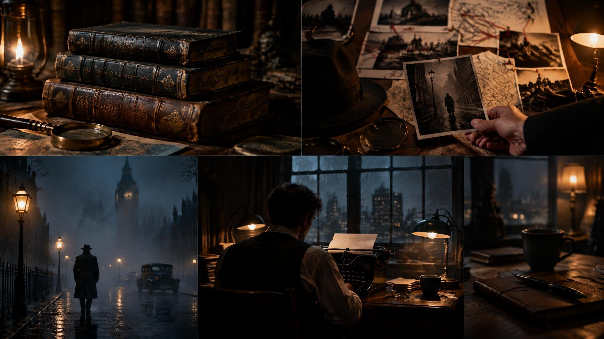 mysterious old books